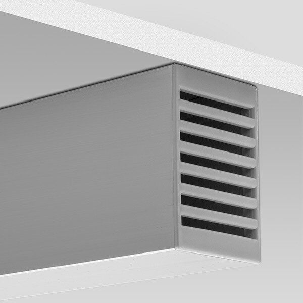 Профіль KLUS BOX срібний анодований 1 метр A18009A_1