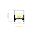MLG LG1913D LED profile with diffuser, 2 meters