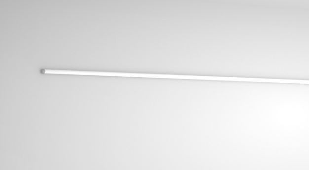 LED-профиль MLG LP0808 с рассеивателем, 2 метра