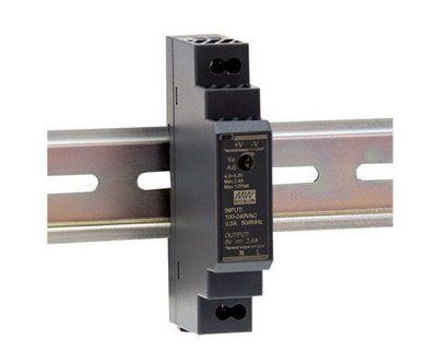 Блок живлення Mean Well на DIN-рейку 15W 12V IP20 (HDR-15-12)