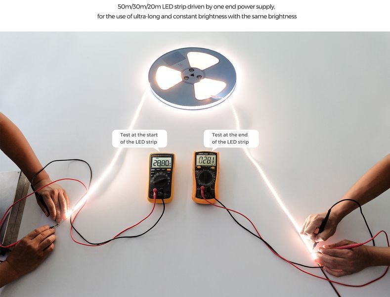 LED стрічка COLORS 120-2835-24V-IP67 8.7W 890Lm 4000K 20м (DS8120-24V-12mm-IP67-NW)