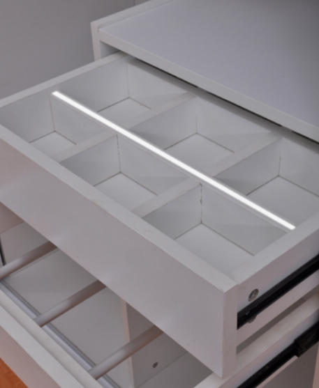 LED-профіль MLG врізний LP1110 з розсіювачем, 2 метра