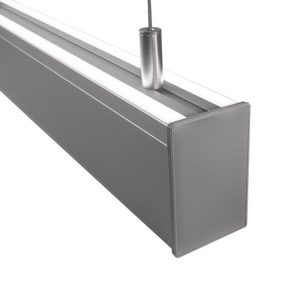 Profile KLUS DES silver anodized 1 meter A18030A_1