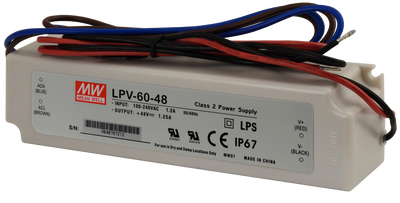 Блок живлення Mean Well 60W DC48V IP67 (LPV-60-48)