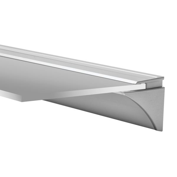 Profile KLUS PULA silver anodized 1 meter A18035A_1