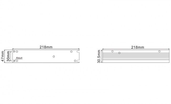 Блок питания DEYA Slim 100W DC24V (DHS-100-24)