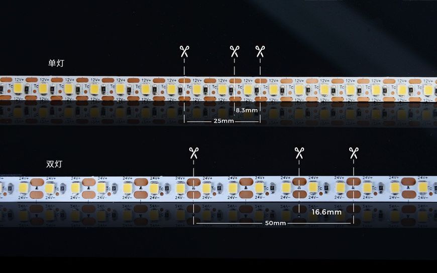 LED стрічка COLORS 120-2835-12V-IP33 8.4W 800Lm 4000K 5м (D8120-12V-5mm-NW)