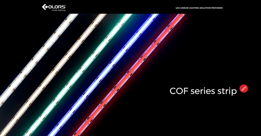 LED стрічка COLORS COB-24V-IP33 9W 760Lm 4000K 2,5м (DF7-24V-4mm-NW)