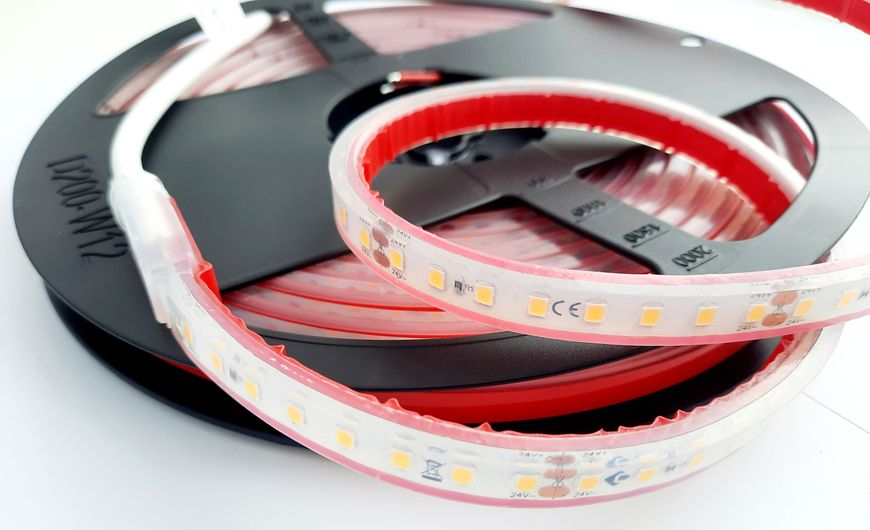 LED стрічка COLORS 128-2835-24V-IP67 8.7W 1071Lm 3000K 5м (D8128-24V-10mm-IP67)