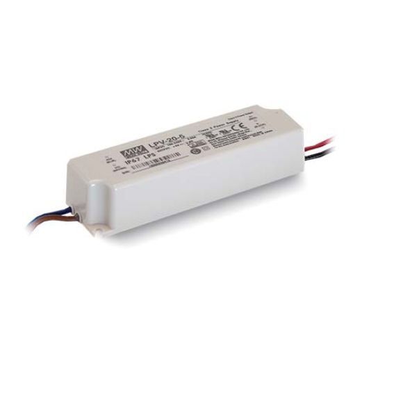 Блок живлення Mean Well 20W DC12V IP67 (LPV-20-12)