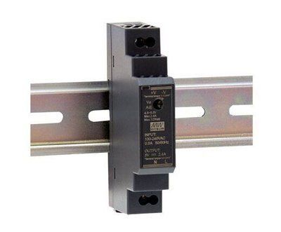 Блок живлення Mean Well на DIN-рейку 15.2W 24V IP20 (HDR-15-24)