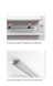 LED-профиль MLG врезной LG2410B с рассеивателем, 2 метра