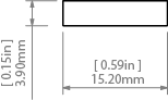 Розсіювач KLUS HR-ALU матовий 1 метр B17206M_1