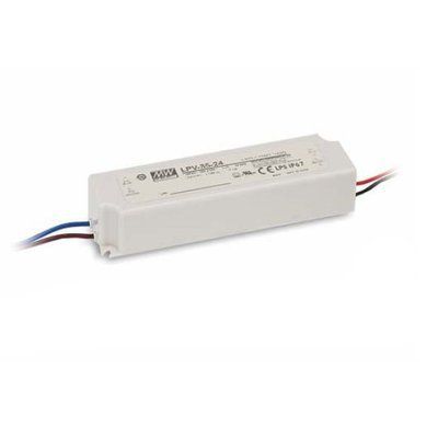 Блок живлення Mean Well 36W DC24V IP67 (LPV-35-24)