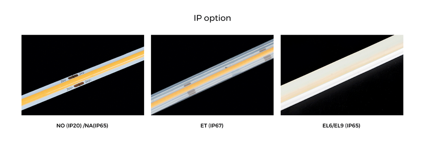 LED strip COLORS COB-24V-IP33 11,5W 980Lm 4000K 5m (DF10-24V-8mm-NW)