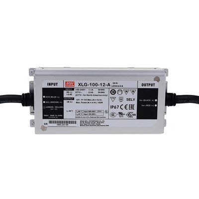 Блок живлення Mean Well 96W DC12V IP67 (XLG-100-12A)