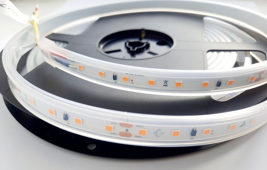 Термостойкая лента COLORS 80-3030-24V-IP65 4.8W 690Lm 2700K 5м (DS980-24V-10mm-IP65-SW)