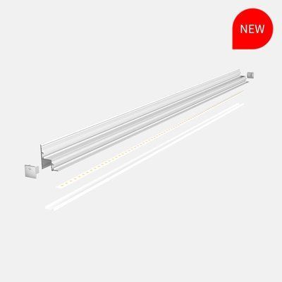 LED-профіль MLG LD35451 з розсіювачем, 2 метра