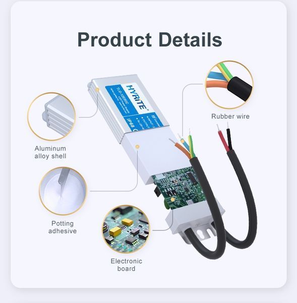 Блок живлення HYRITE Slim 150W DC24V IP68 (TLG-24E150C)