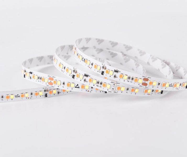 LED стрічка COLORS 168-2835-24V-IP33 9.61W 1900K + 3000K 5м (DS8168GWWW-24V-10mm)