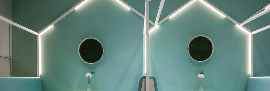 LED-профиль накладной, 2.5 метра (LS1613black)