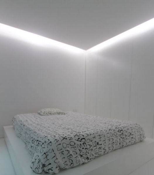 LED-профиль MLG врезной LD1146B с рассеивателем, 2 метра