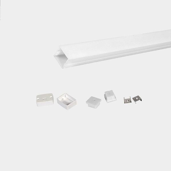 LED-профіль MLG вологозахищений IP65 (LW18121) з розсіювачем, 2 метра