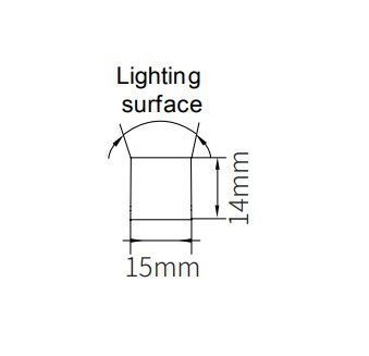 LED-профиль ALUMLED силиконовый IP65 (LN15144), 5м