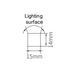 LED-профиль ALUMLED силиконовый IP65 (LN15144), 5м