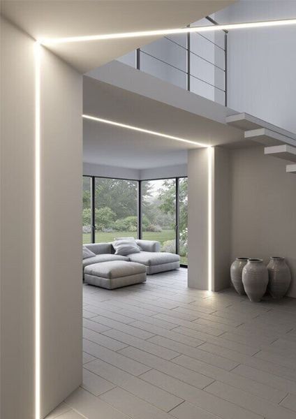 LED-профиль KLUS TEKNIK-ZM черный, 1 метр