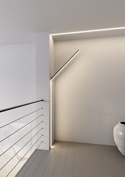 LED-профиль KLUS TEKNIK-ZM черный, 1 метр