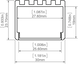 Профиль KLUS 3035-O средний анодирования 2 метра A08441A_2