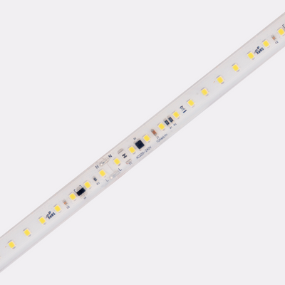 LED стрічка COLORS 104-2835-220V-IP65 10.6W 900Lm 2850K 50м (H8104-230V-12mm-WW)