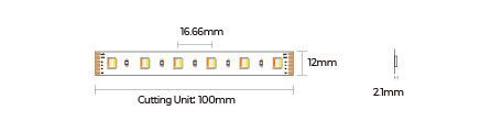 LED стрічка COLORS 60-5050-24V-IP33 18W RGBLWW 5м (D560RGBLWW-24V-12mm)