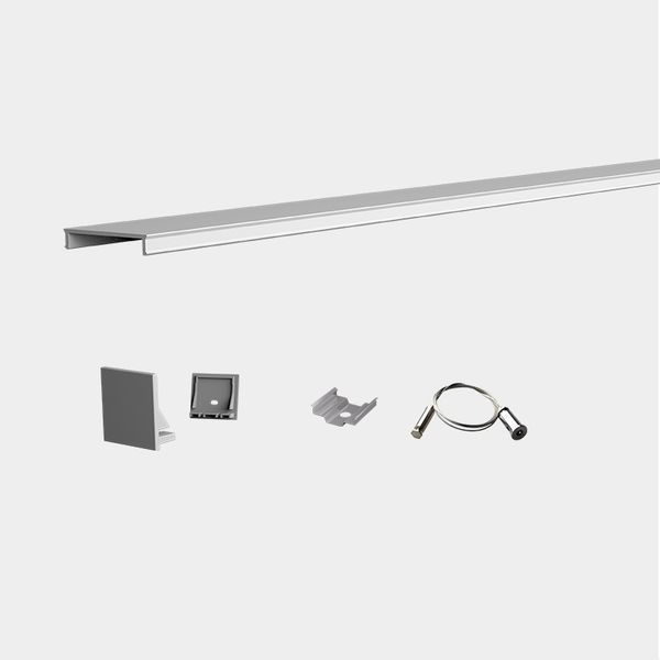 LED-profile MLG suspended LP30301F with diffuser, 2 meters