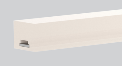 LED-профіль MLG LW2217N з розсіювачем, 2 метра