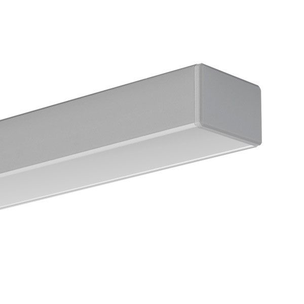 Profile KLUS GLAZA-LL silver anodized 2 meters A02627A_2