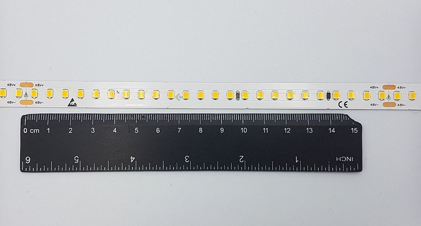 LED стрічка COLORS 144-2835-48V-IP33 5.4W 580Lm 4000K 5м (DS8144-48V-12mm)